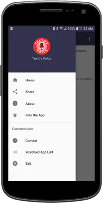 Textify Voice android App screenshot 1